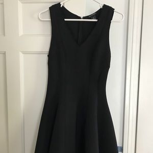Black Club Monaco neoprene dress.